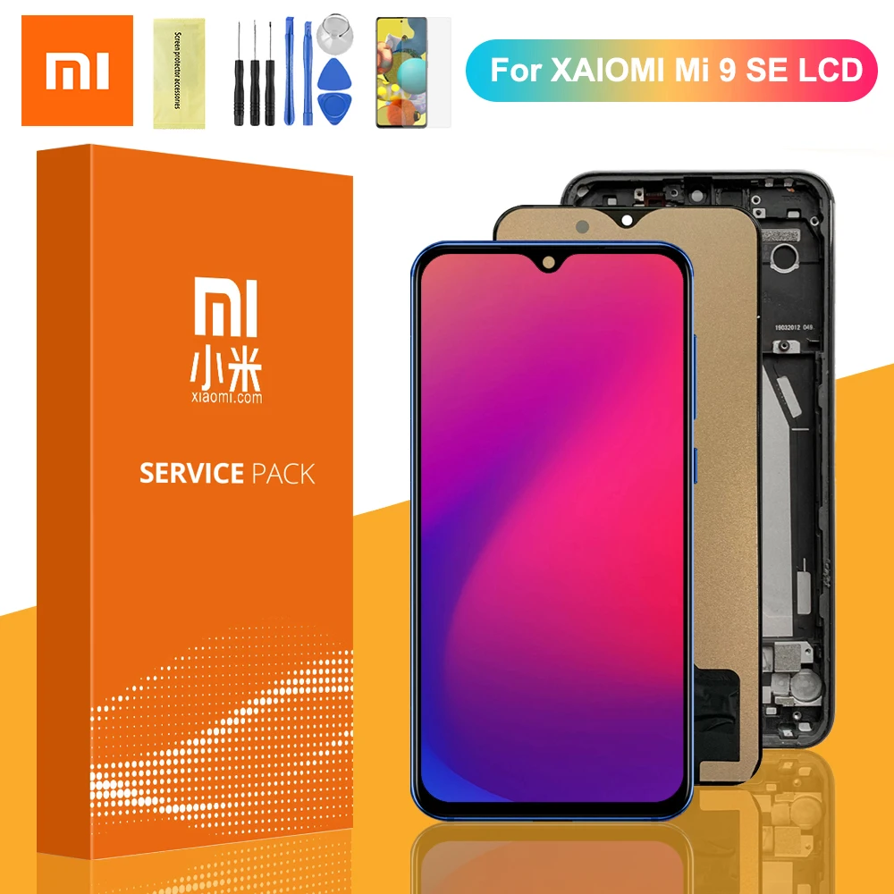 ЖК-дисплей 5 97 ''TFT для Xiaomi Mi 9 SE с сенсорным экраном и дигитайзером в сборе Mi9 se