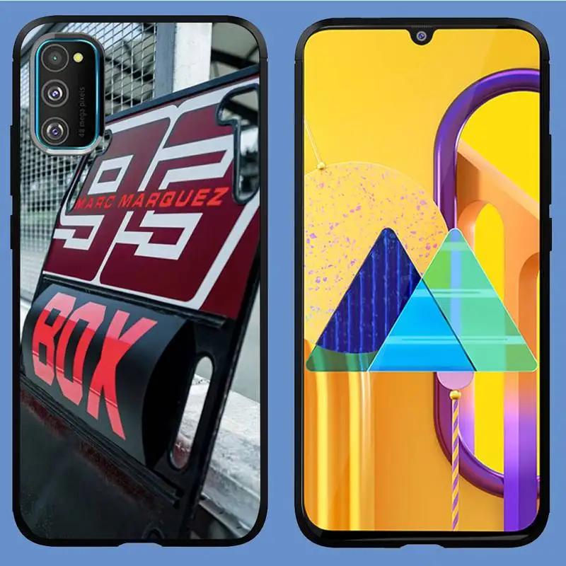 

2019 Marc Marquez Moto Gp 93 Phone Case For Samsung A10 A12 A02 A20E M30 A31 A32 A40 A50 S A52 A51 A70 A71 A80 Cover Coque