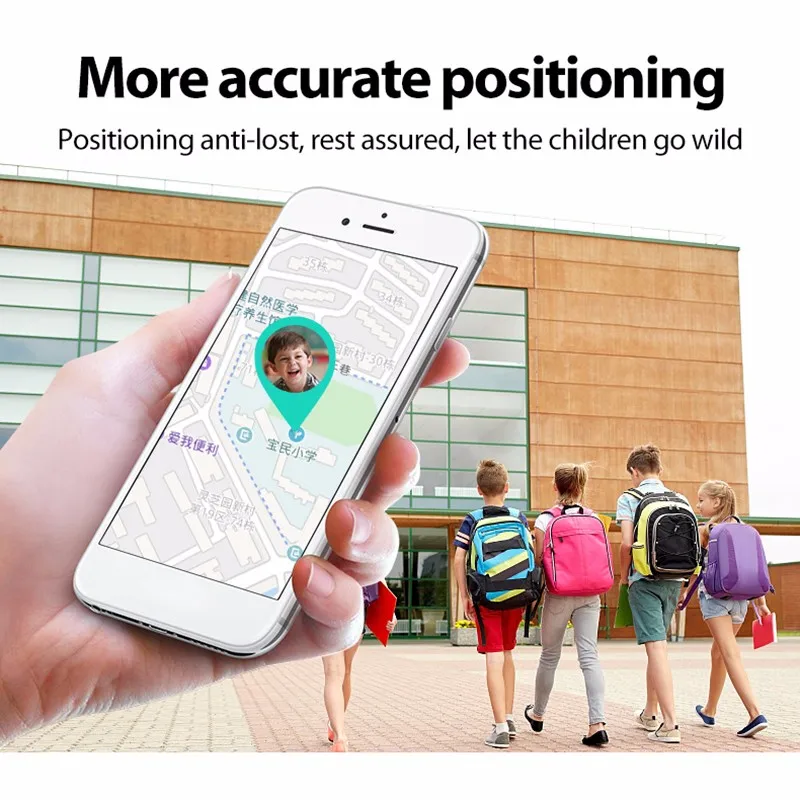 Детские умные часы с дистанционным контролем детские Wi-Fi GPRS LBS позиционирование
