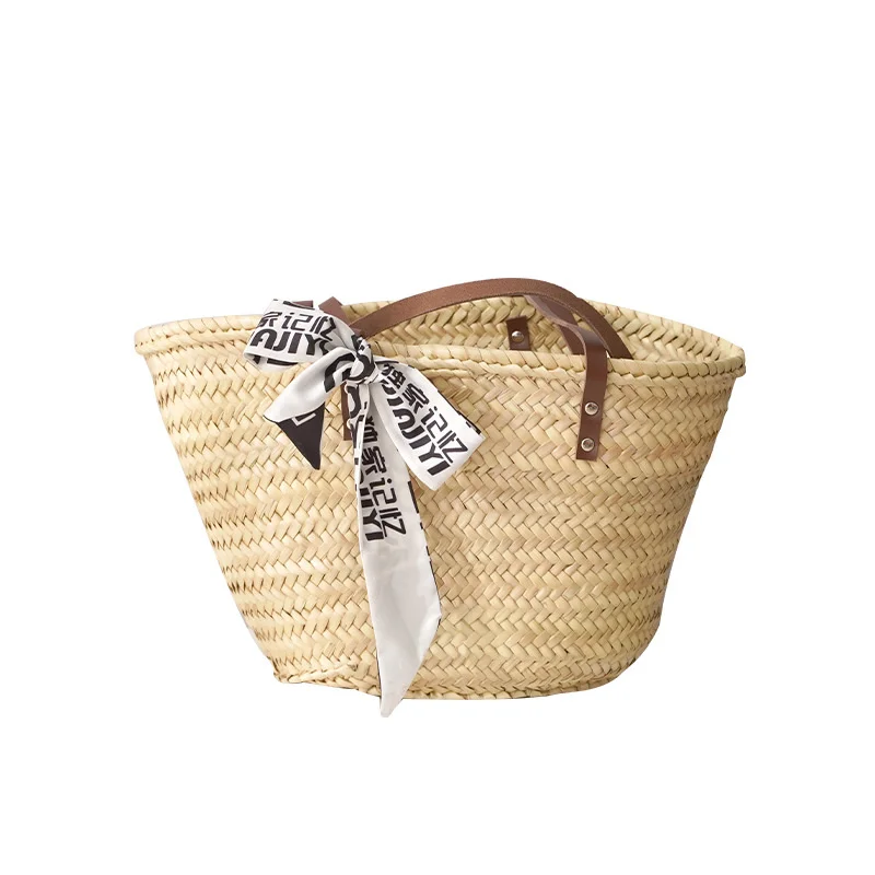

New women's bag 2021 new summer Korean Trend portable diagonal straddle straw woven bag Holiday Beach Women's bag
