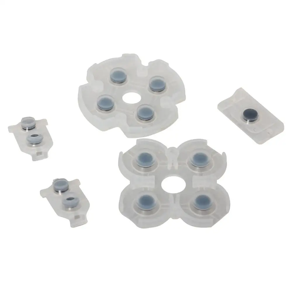5 наборов токопроводящий силиконовый каучук колодки для Dualshock 4 JDS 030 D Pad кнопки sony