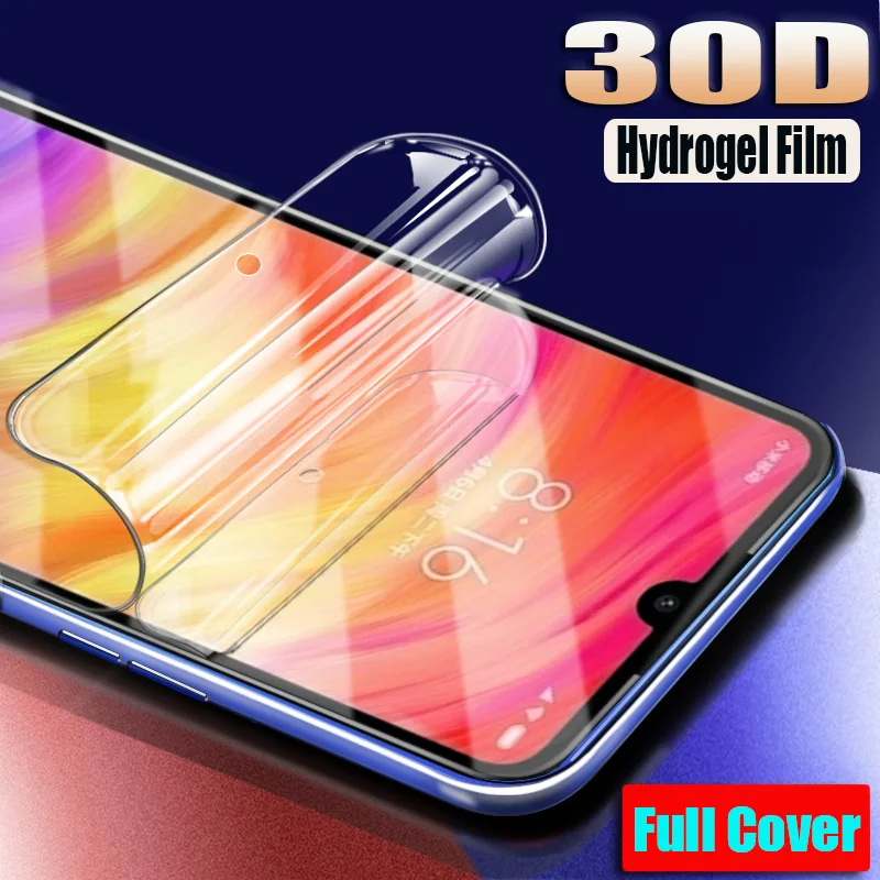 30D полное покрытие Защитная пленка для Xiaomi Redmi Note 7 5 6 Pro K20 защита экрана 6A