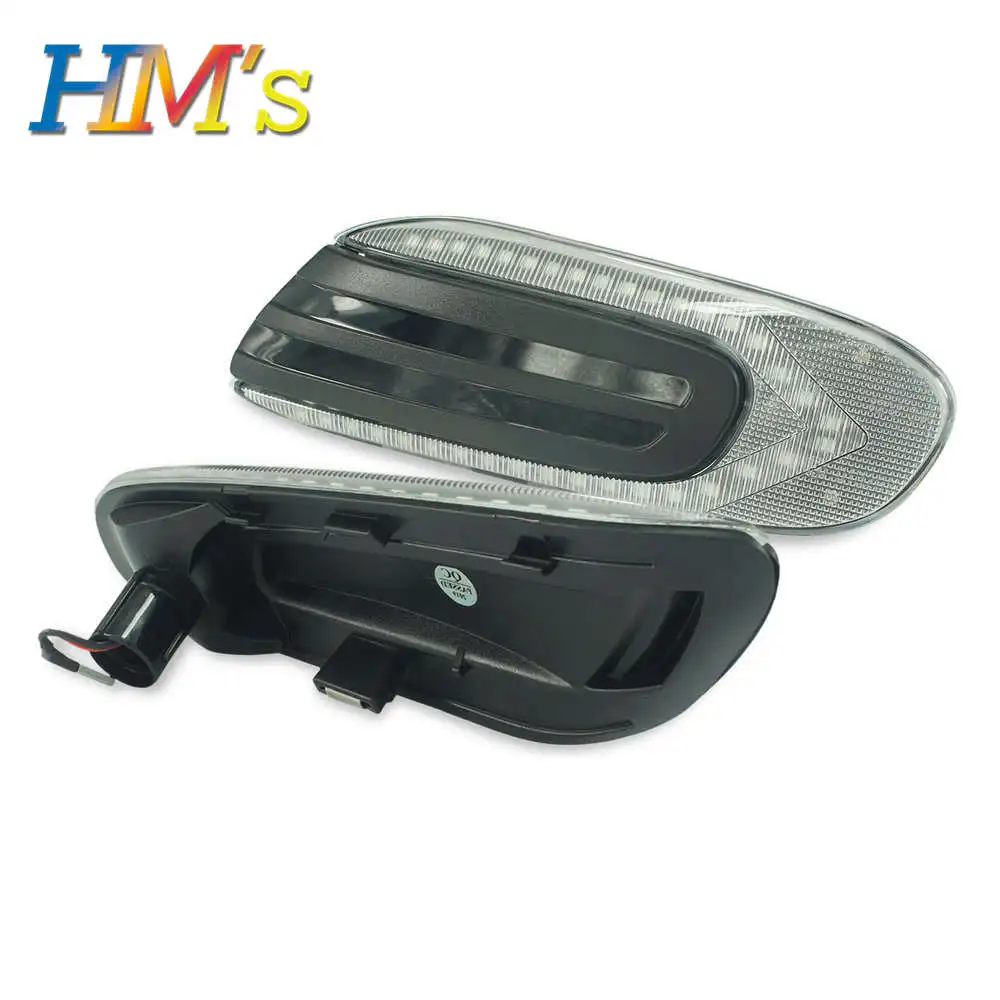 White Lens Для Mini Cooper F56 F57 Динамический светодиодный боковой ретранслятор Световые индикаторы для Mini Cooper F55 плавные боковые Габаритные сигнальные лампы - Испускаемый цвет: White Lens