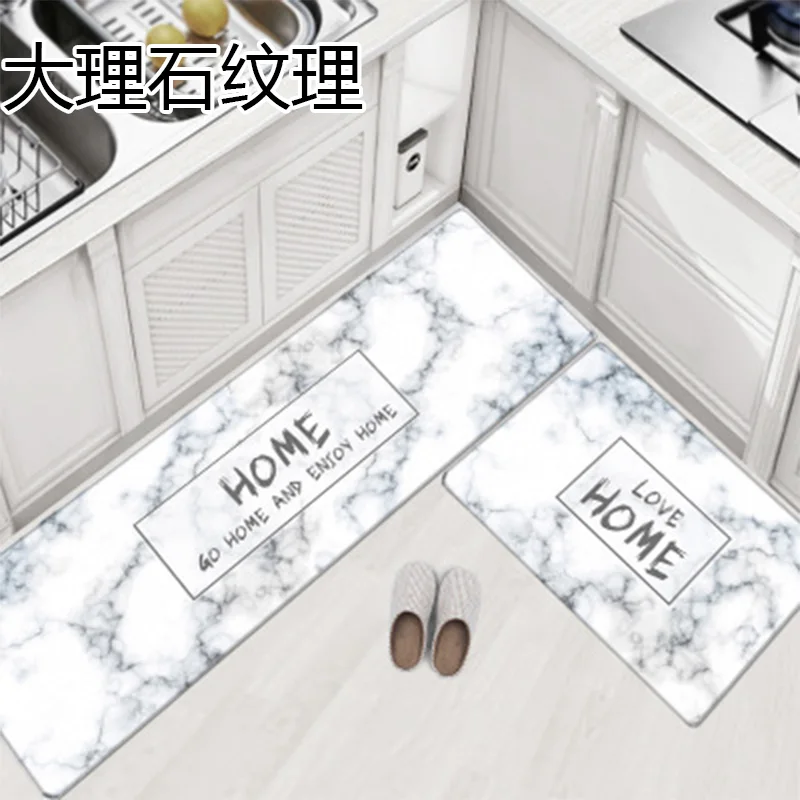 Quality Kitchen Carpets PVC Leather Floor Mats Tatami Waterproof Oil proof Kitchen Rugs Large Floor Carpets Doormats Bedroom - Цвет: 2