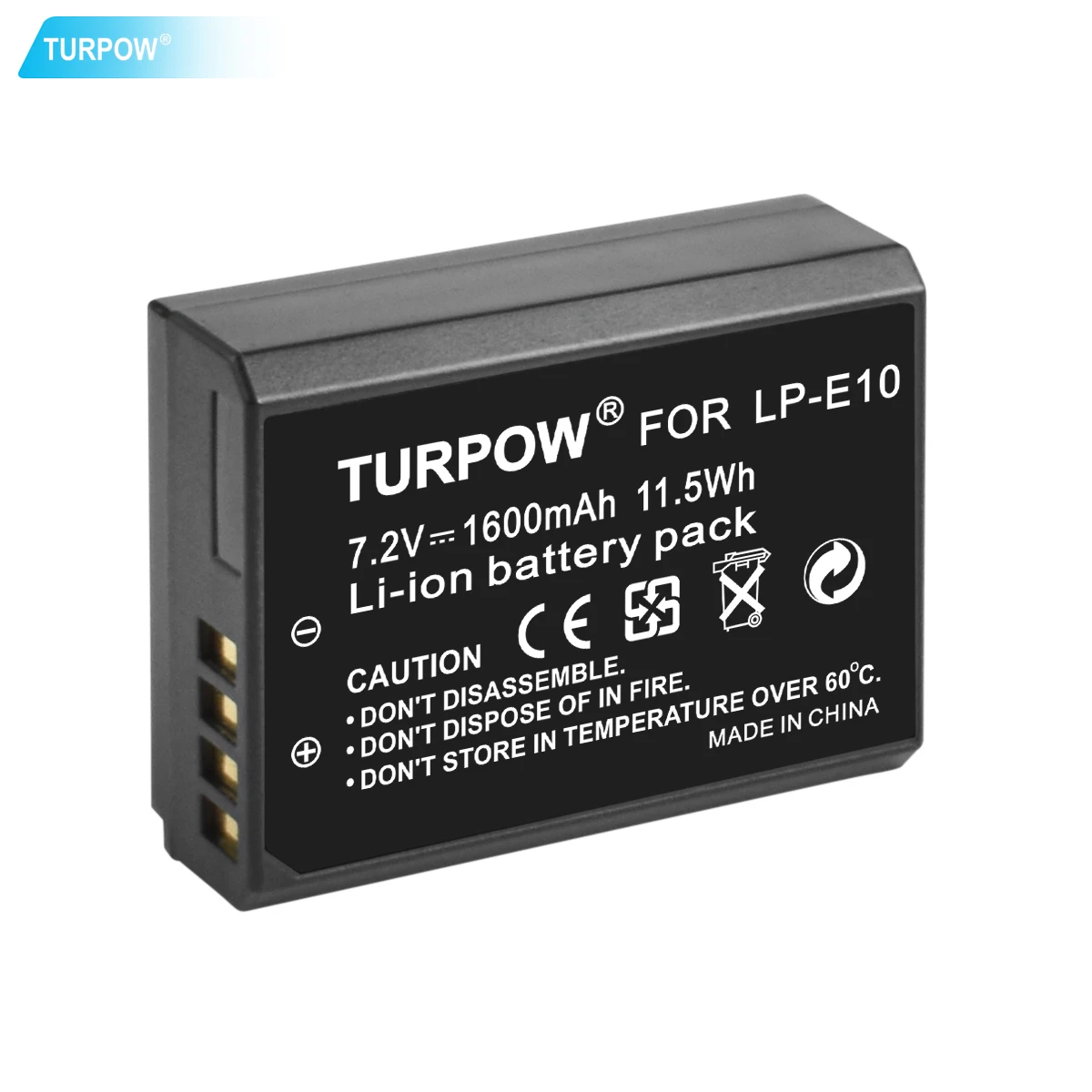 Turpow LP-E10 LPE10 LP E10 Камера Батарея Зарядное устройство для Canon EOS 1100D 1200D 1300D Rebel T3 T5 T6