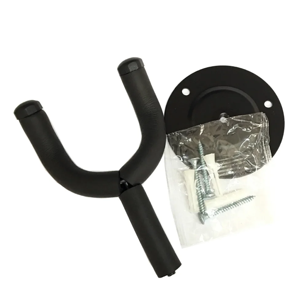 

Hanger Acoustic Guitar Keeper Electric Ukulele Home Hook Rack Studio Round Wall Stand Metal Wall Mounted