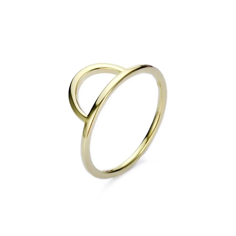 eManco Minimalist Punk Stainless Steel Rings for Women Dainty Ring Size 5 6 7 Fashion Jewelry Drop Shipping Wholesale | Украшения и