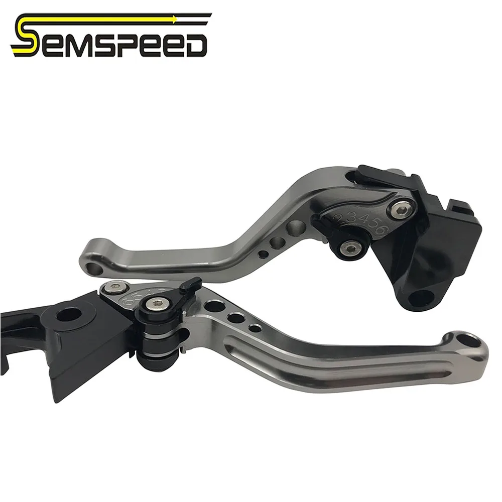 SEMSPEED рычаги для HONDA PCX 125 PCX125 PCX 150 PCX150 2010- аксессуары для мотоциклов Короткие тормозные рычаги сцепления