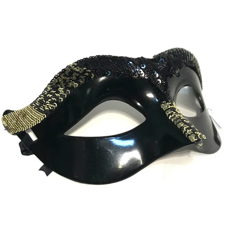 

H3348 Men Masquerade Mask Adult Male Show Party Simple Accessories Halloween Christmas Venetian Costumes Carnival Fashion Masks