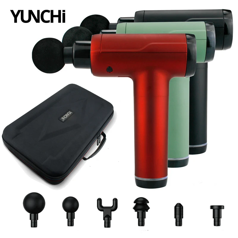 

Терапевтический массажный пистолет для облегчения мышечной боли массаж Tissuce восстановление 6 массажных головок светодиодный сенсорный экр...