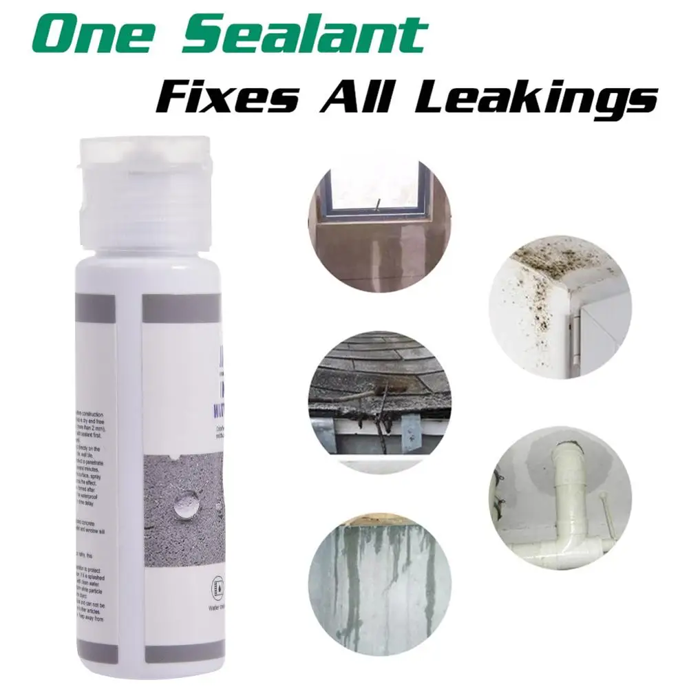 

30ml Mighty Sealant Spray Permeable Invisible Waterproof Agent Bathroom Outdoor Tile Waterproof Leak-trapping Repair