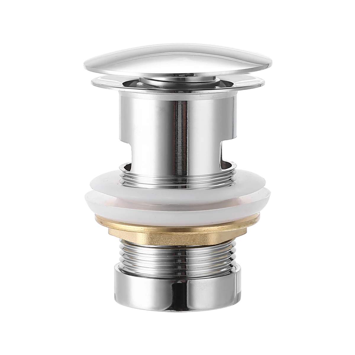 1 set basin drain valve kit trap spring overflow sink for bathroom faucet sink drains hardware accessories free global shipping