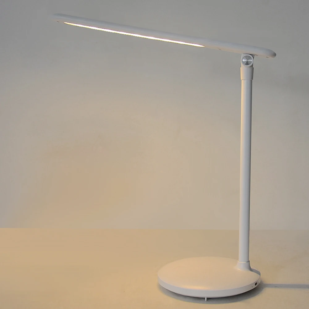 저렴한 충전식 테이블 램프 LED 데스크 램프 라이트 아이 보호 연구 비즈니스 사무실 테이블 램프 침실 독서 연구 작업 조명