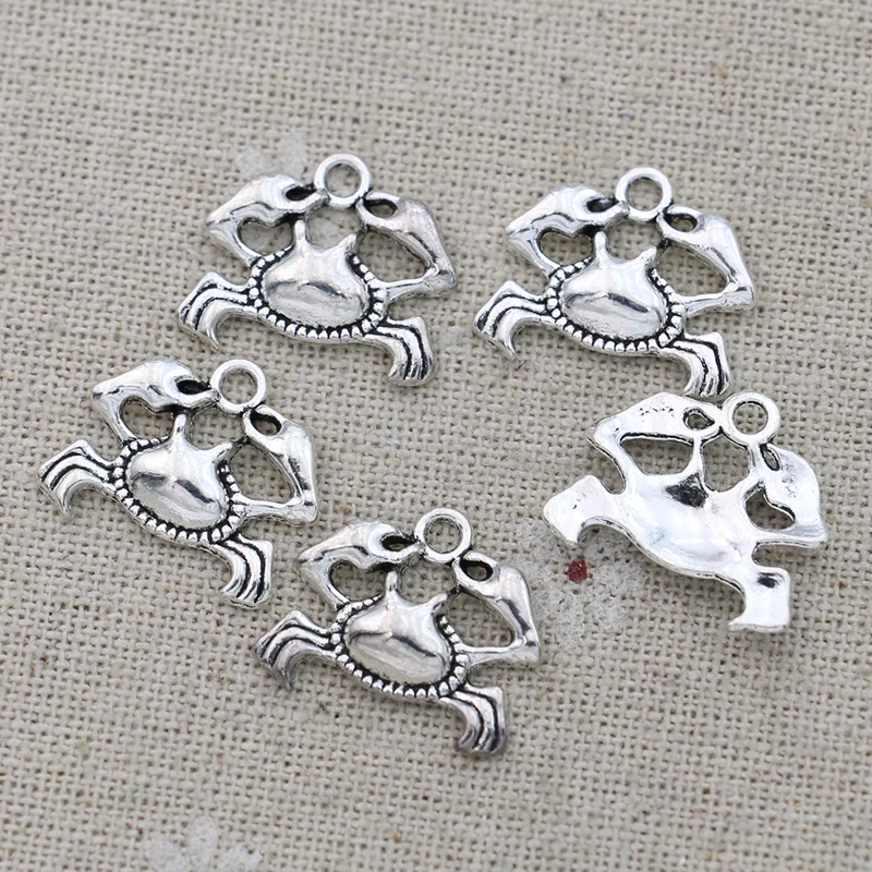 JAKONGO Подвески в виде краба для изготовления ювелирных изделий браслет DIY