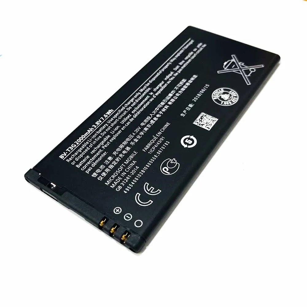 BV-T3G BVT3G T3G литий-ионная батарея мобильного телефона для Nokia microsoft Lumia 650 RM-1154 батареи сотового телефона 2000mAh