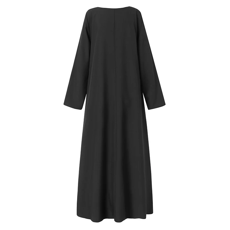 

Spring Dress VONDA 2021 Women Casual O Neck Long Sleeve Party Dresses Loose Vintage Floral Print Maxi Dresses Bohemian Vestidos