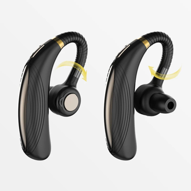 

5.0 Wireless Bluetooth Hands-free Headset Headphone Sports Hang-ear Wireless Earphone Hanging Portable Audio Accessories