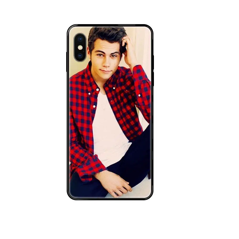 Чехол Inspired Teen Wolf Dylan O Brien для iPhone 11 12 Pro Max Plus X XS XR 8 7 6S SE 5 5C 5S 2020 из TPU материала для защиты.