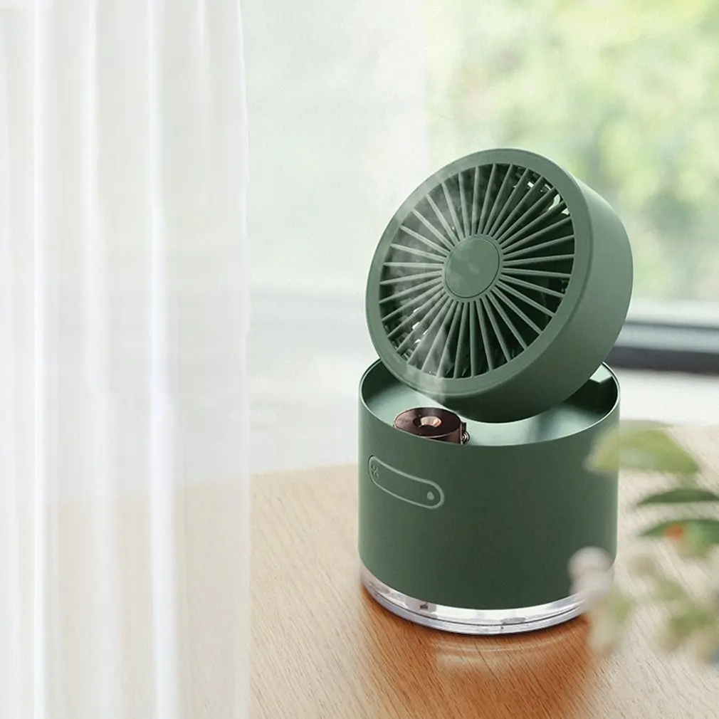 

WT-D22 Mini Desktop Fan Two-in-one Folding Humidifier Fan Usb Charging Spray Fan For Office Dormitory