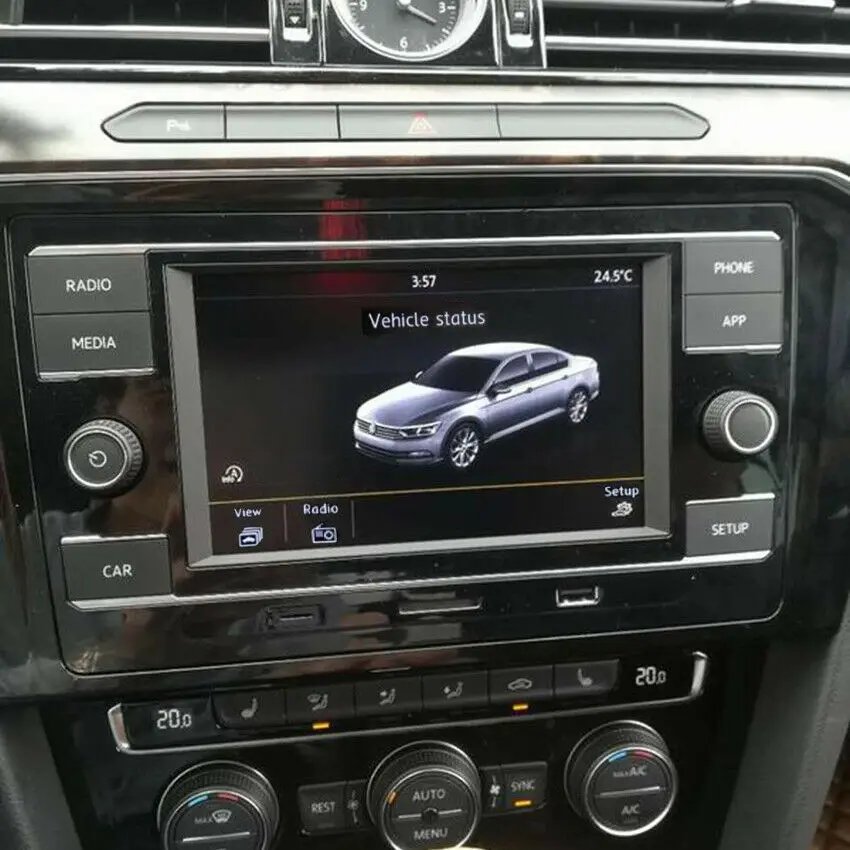 Автомобильный радиоприемник 6 5 &quotRCD330 + рамка Carplay Mirrorlink BT USB RVC для MQB Volkswagen PASSAT B8 GOLF