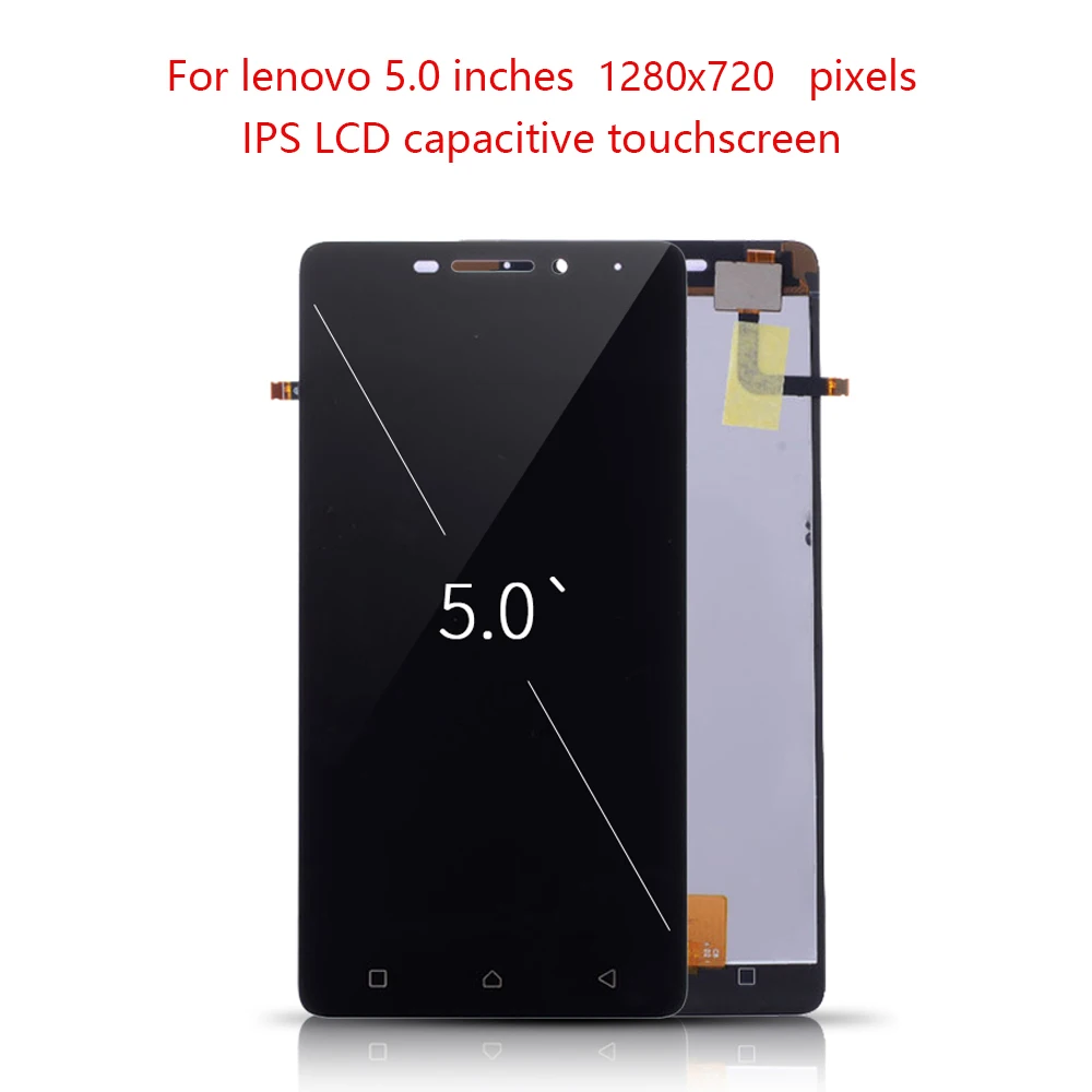 5.0&quot Original LCD For LENOVO P1M Display Touch Screen Digitizer Lenovo p1m Replacement P1ma40 P1mc50 Vibe | Мобильные телефоны