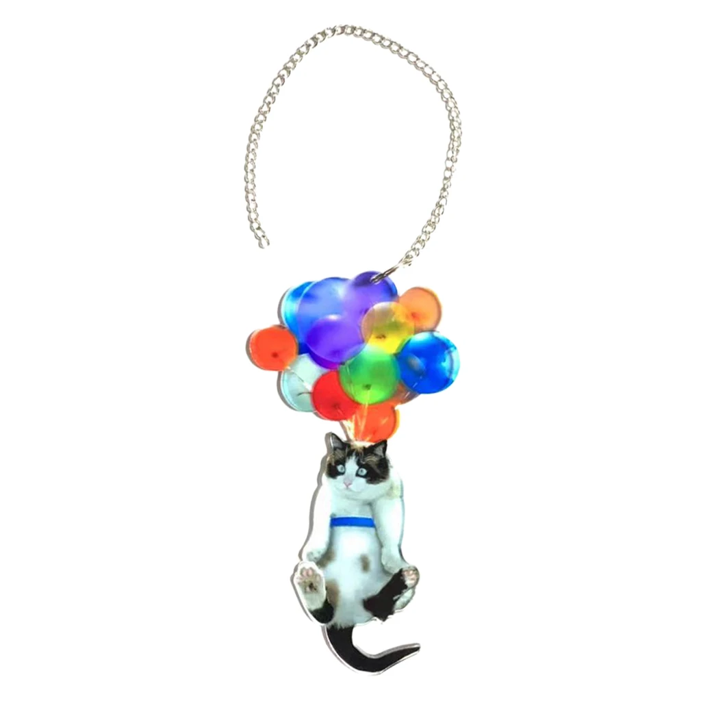 

Cute Rear View Mirror Pendant Charms Handbag Keychain Hanging Ornament