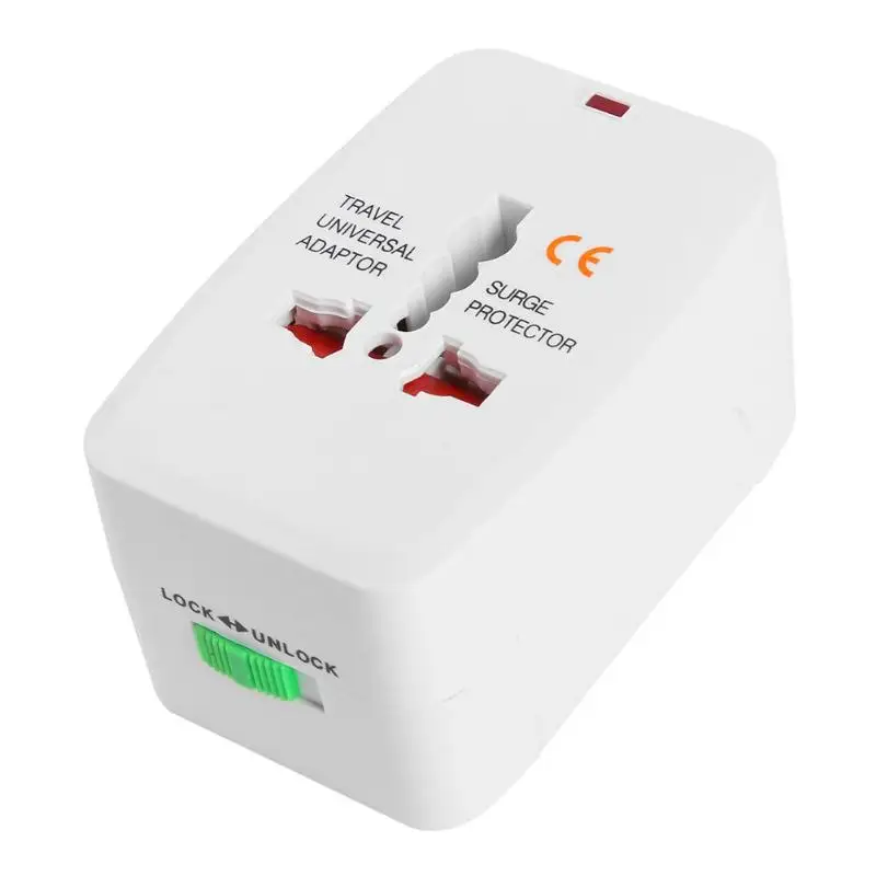 Универсальный переходник с двумя usb-разъемами, многофункциональная дорожная розетка, адаптер с защитой, защитная перегородка, индикатор питания, лампа