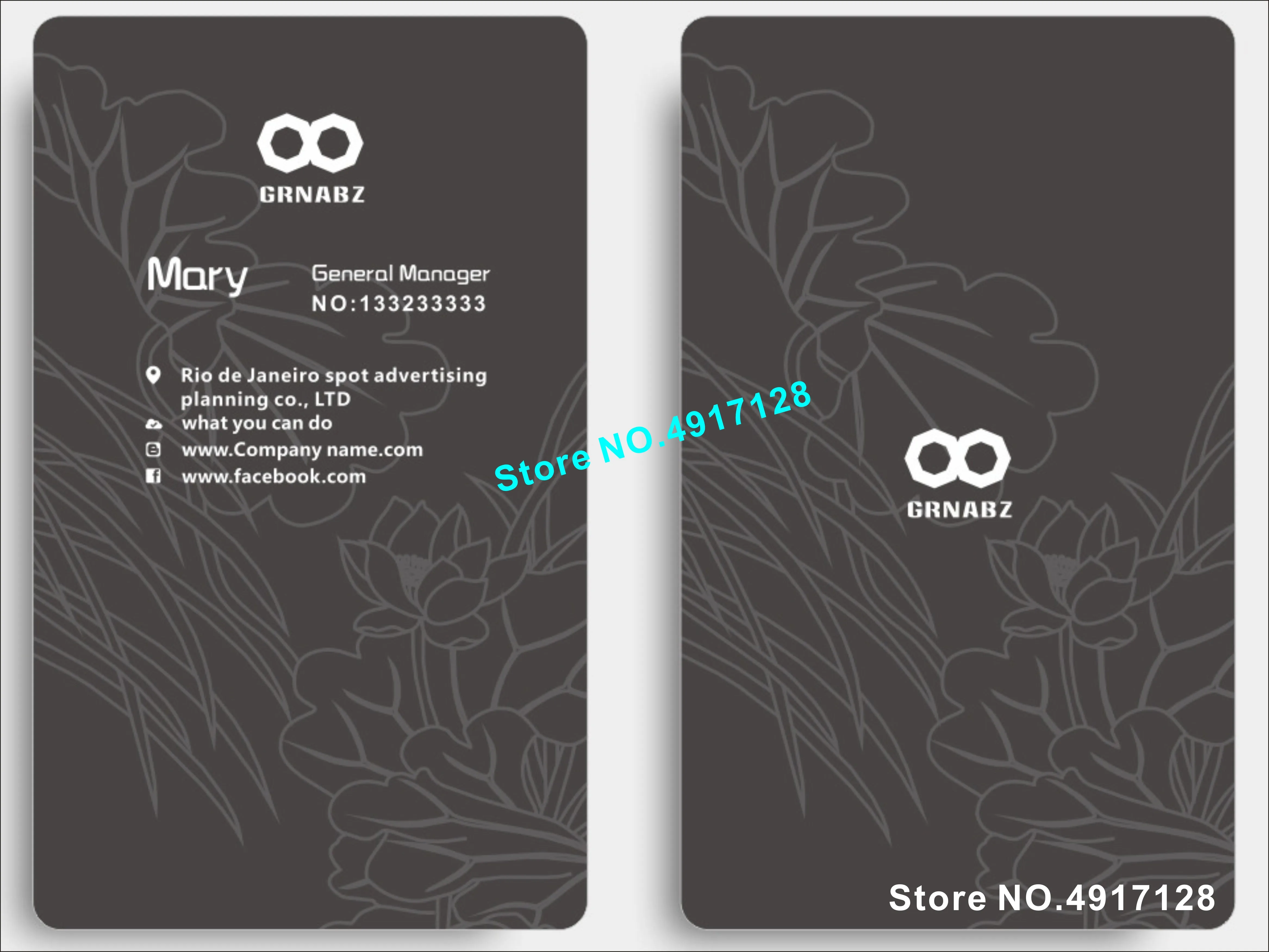 300 г/кв. М бумага с покрытием двусторонние печатные карты Торговая выставка