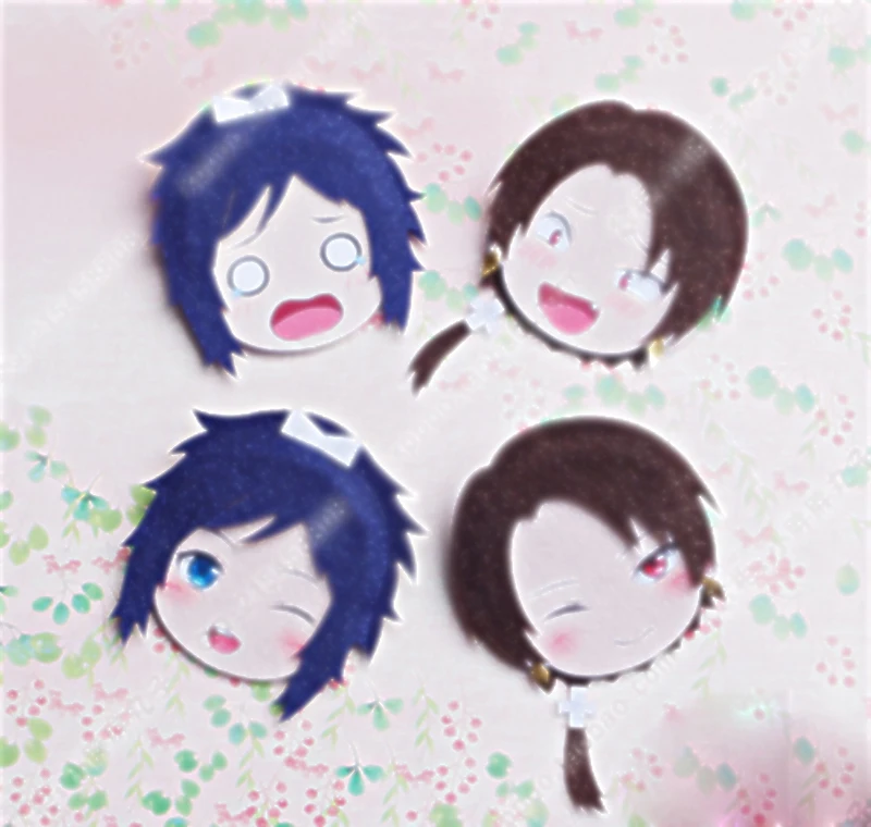 1 шт. аниме Touken Ranbu Online Kashuu Kiyomitsu значок косплея брошь из нетканого материала