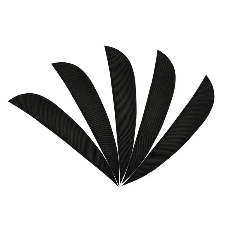 Стрелы для стрельбы из лука с пером наконечники натурального индейки правыми