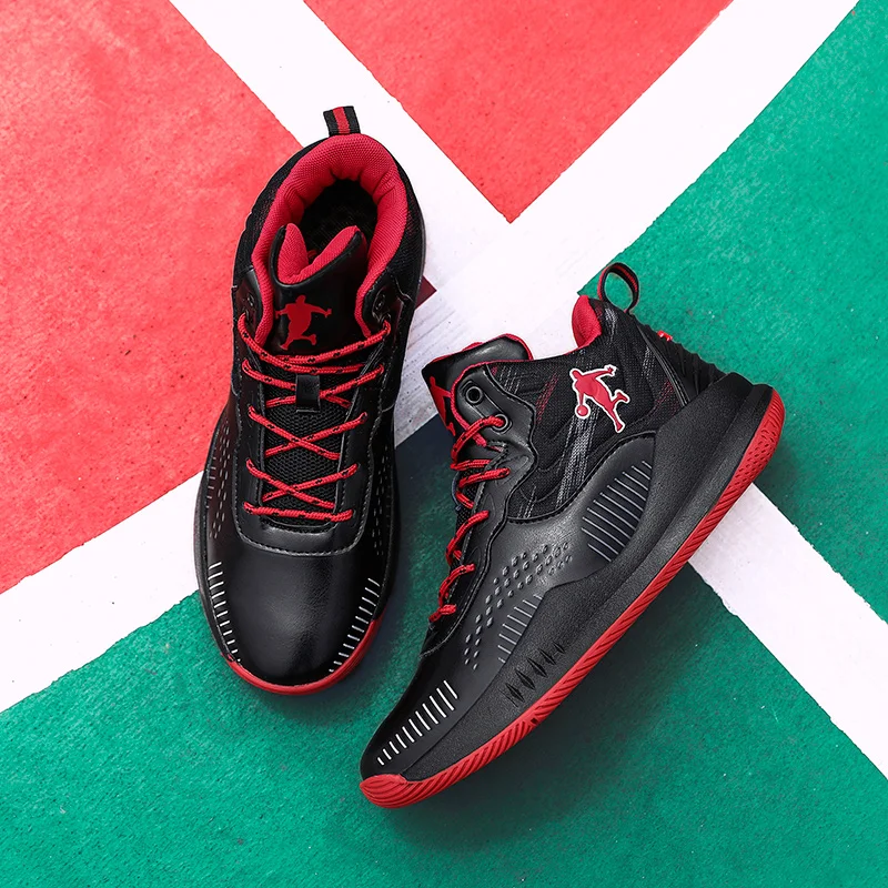 Man High-top Jordan Basketball Shoes Men's Cushioning Light Basketball Sneakers Anti-skid Breathable Outdoor Sports Jordan Shoes