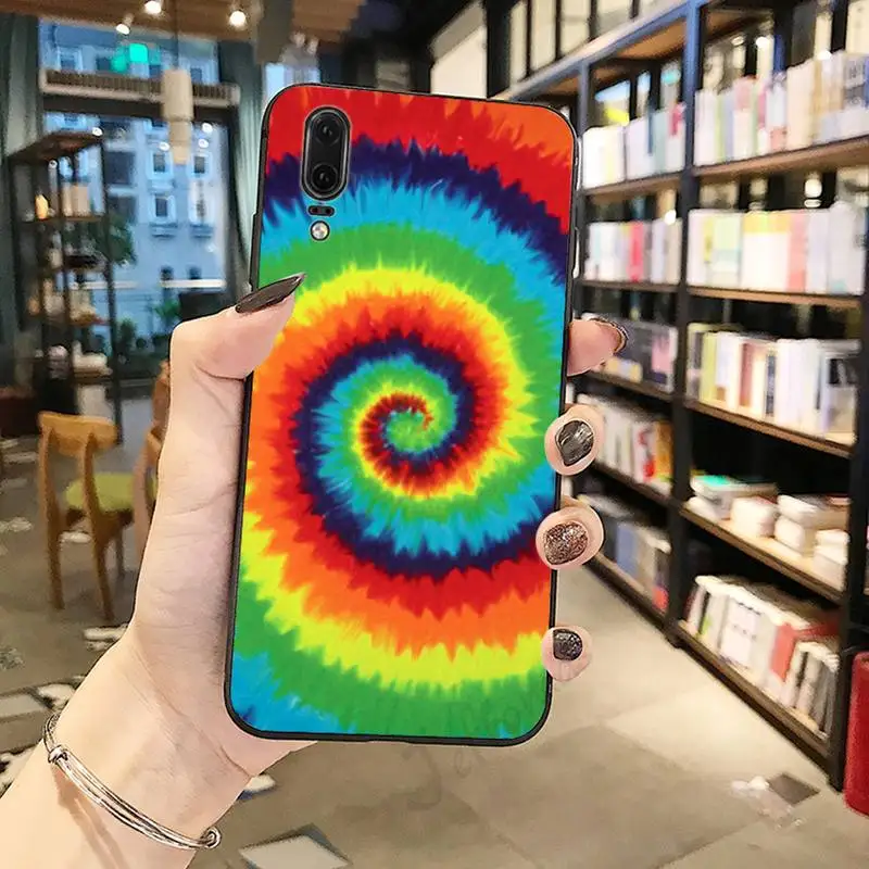 

Tie dye aesthetics pattern Phone Case For Huawei honor Mate P 10 20 30 40 Pro 10i 9 10 20 8 x Lite