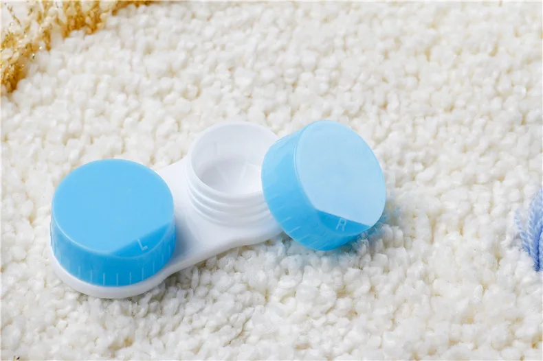 10 шт Контактные линзы L + R чехол держатель для хранения замачивающий контейнер