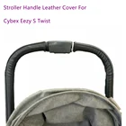Кожаный чехол для ручки коляски, подходит для Cybex Eezy S Twist, чехол на подлокотник детской коляски, аксессуары для коляски