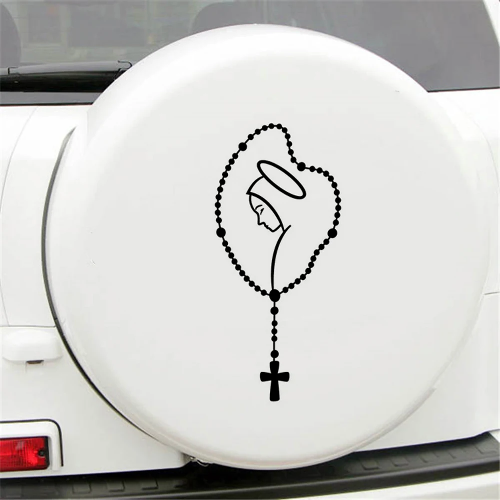 2020 новая Автомобильная наклейка Мэри четки компактный автомобиль багажник