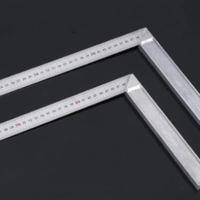 30cm/11.75 inch Aluminum handle with stainless steel scale Right Measuring Angle Square Ruler | Инструменты