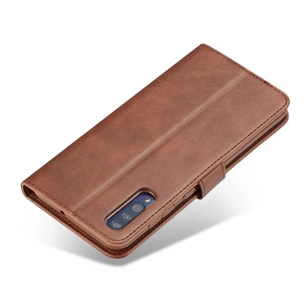 Чехол для телефона Samsung Galaxy S7 edge S8 S9 S10 S20 FE Note 10 Plus Ultra 5G A10 A20 A30 A40 A50 M10 M20 M30 кожаный