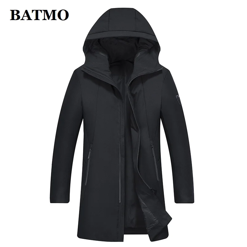 BATMO 2020 Новое поступление осень и зима 90% белые куртки на утином пуху для мужчин