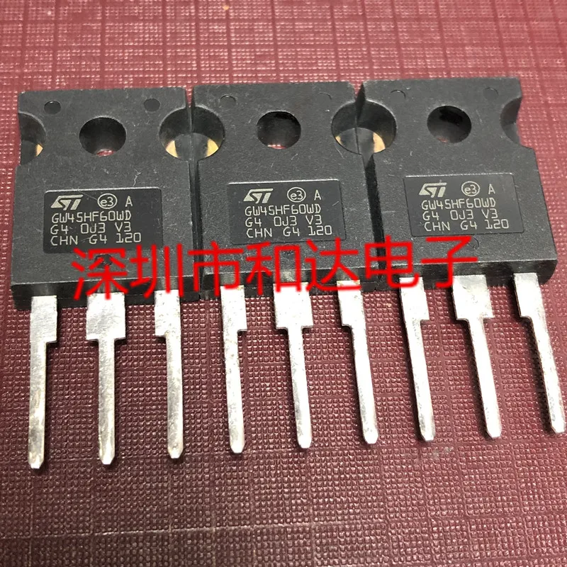 STGW45HF60WD GW45HF60WD 247 IGBT600V 45A|Интегральные схемы| |