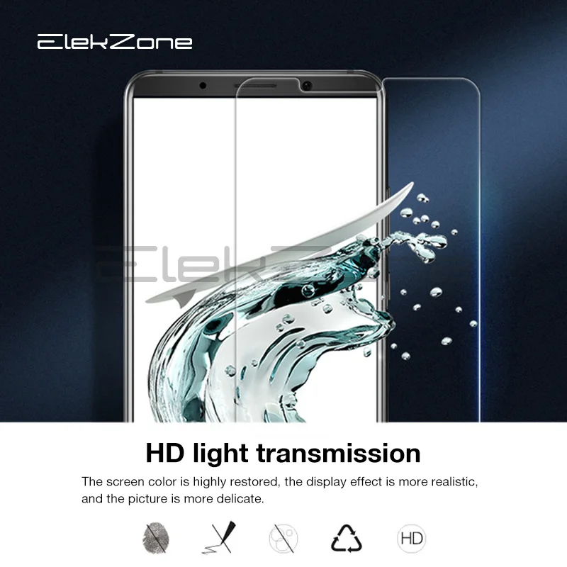 Закаленное стекло 9H с нанопокрытием для экрана телефона Защитная пленка Huawei Mate 10