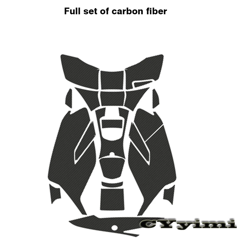 Motorcycle Tank Protector Sticker The whole car TPU transparent carbon fiber Protection Scratch Decal For HONDA PCX150 PCX 150 | Автомобили
