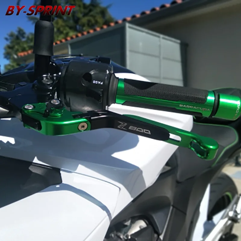 Регулируемые складные выдвижные рычаги тормозной муфты с ЧПУ для Kawasaki Z800 Z 800 E