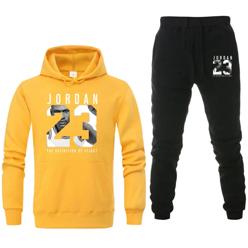 

New casual men's suit clothing fashion sportswear casual sportswear hoodie sportswear hooded sweatshirt + pants pullover two-pie