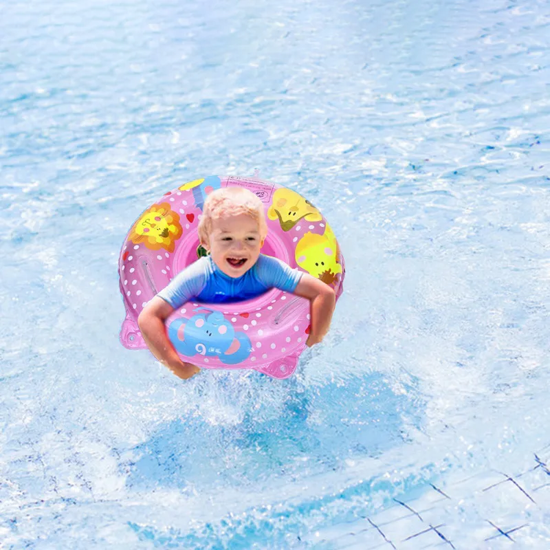 

Swiming Pool Baby Accessories Swim Neck Ring Baby Inflatable Float Ring Safety Infant Baby Neck Float Circle Bathing Accesorios