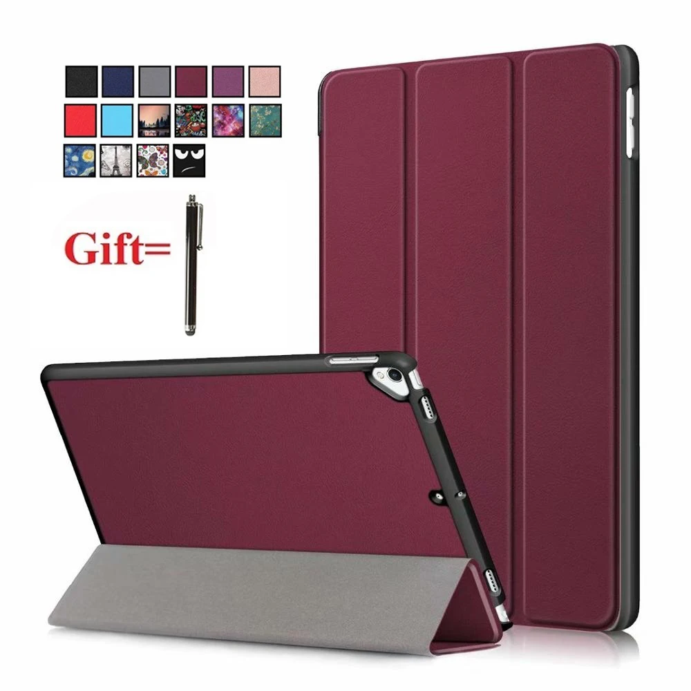 

Slim MagneticTablet Case for iPad 10.2'' 2019 Auto Sleep Flip Stand Cover for iPad 7th Gen A2200 A2198 A2197 A 2198 + Stylus Pen