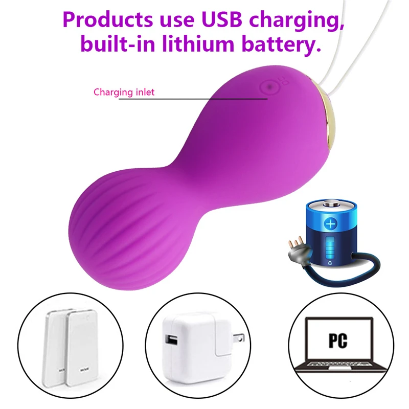 Кегель вагинальные плотные шарики силиконовые вибрирующие прыгающие яйца с