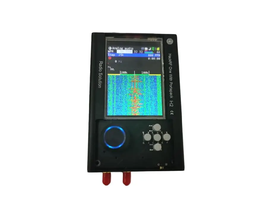 PORTAPACK H2 + HACKRF ONE SDR радио с хаос прошивки 0.5ppm TCXO GPS 3 2 дюйма сенсорный ЖК аккумулятор