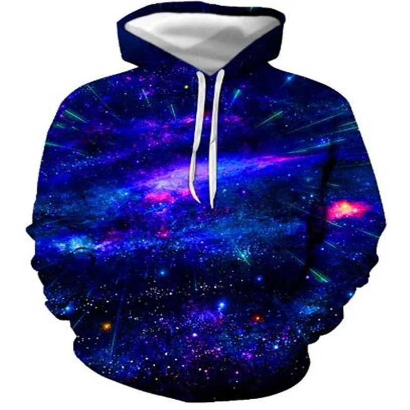 

Printed Starry Sky 3D Hoodie Sweatshirt Men's Hoodie Casual Sportswear Fashion Brand Hoodie Jacket New 2021