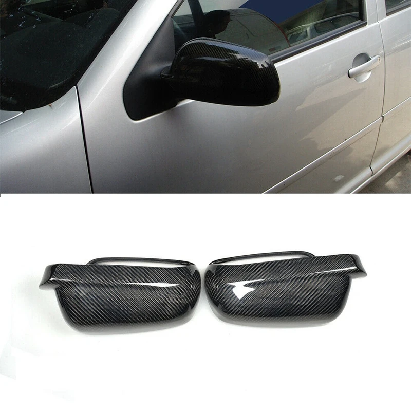

Углеродное волокно ABS боковая крышка зеркала заднего вида Замена для Bora Golf 4 Характеристическая вязкость полимера MK4 1998-2009