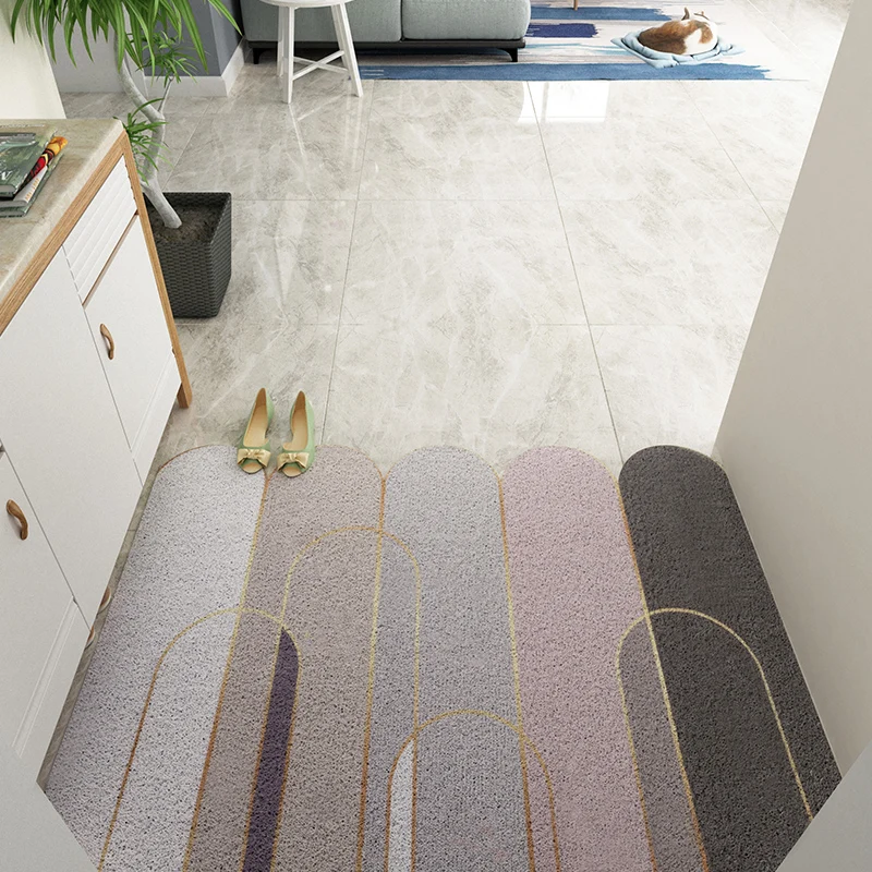 can be cut mats carpet kitchen mat bathroom mat home dirt resistant non slip door mat carpet cuttable hallway entrance door mat free global shipping